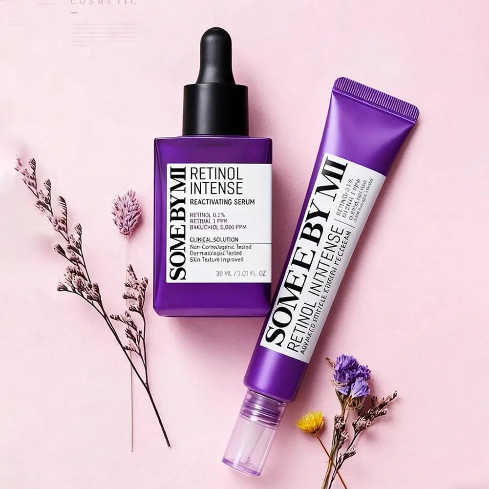 SOME BY MI Retinol Intense Reactivating Serum Advanced Triple Action Eye Cream Original 30ml Korean Brand Facial Care Essence