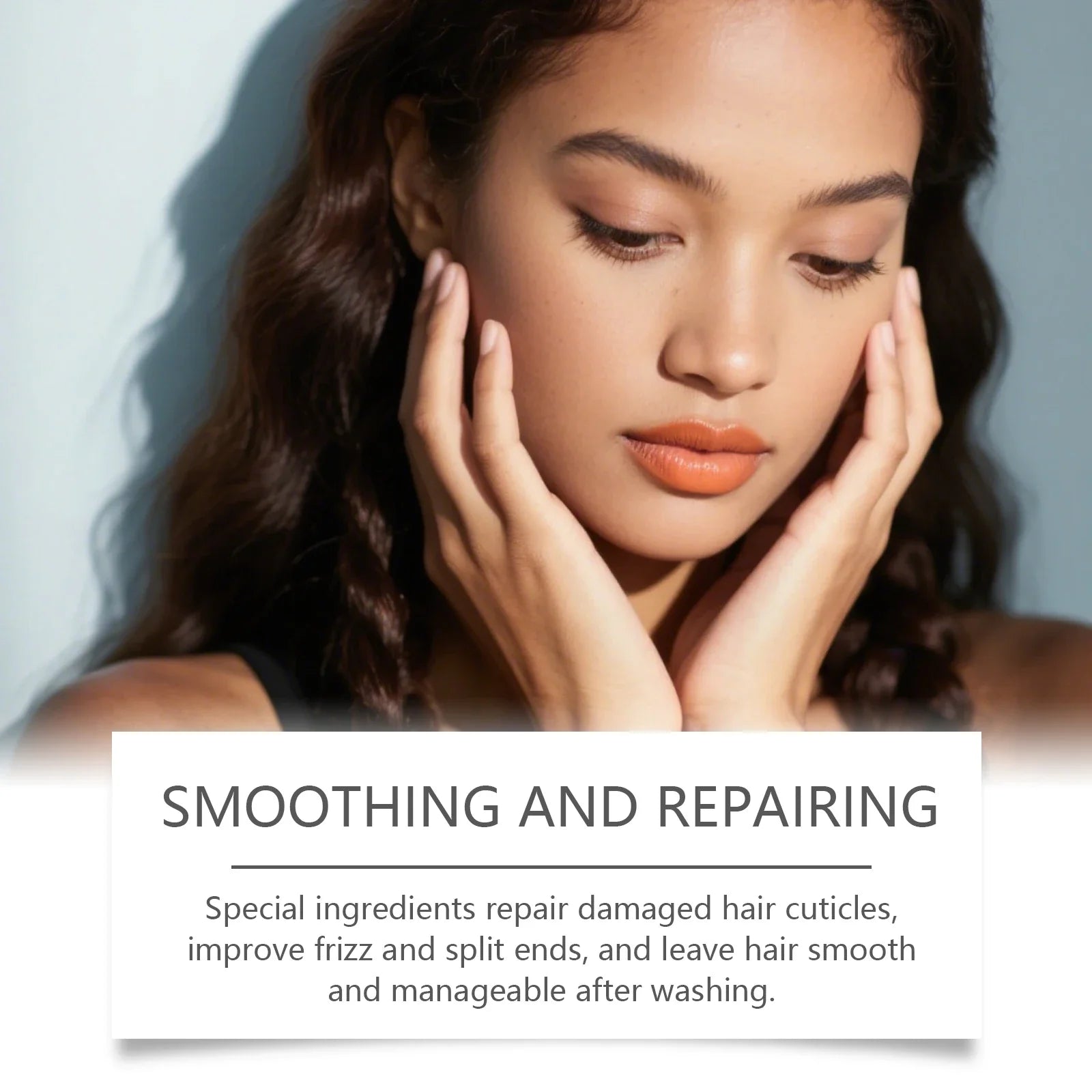 Triangle Green Hair Growth Soap Nourish Hair Roots Improve Dry Frizzy Damaged Hair Repair Regulate Grease Anti Hair Loss Shampoo