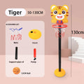 Basketball Hoop Indoor Outdoor Toys Kids Basketball Hoop with 1 Ball, Adjustable Mini Basketball Goal, Birthday Sports Toys Gift