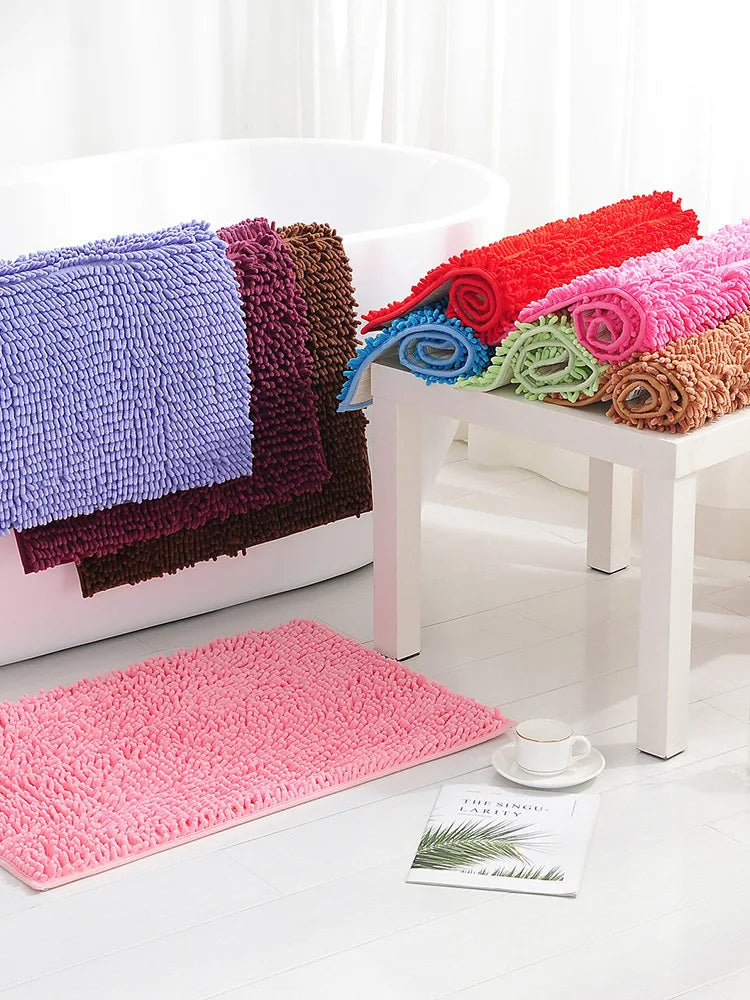 Carpet Rug Bedroom Plush Mat Room Decor Bath Rugs for Rooms Foot Carpets Living Decoration Home Floor Bathroom Kitchen Door Mats