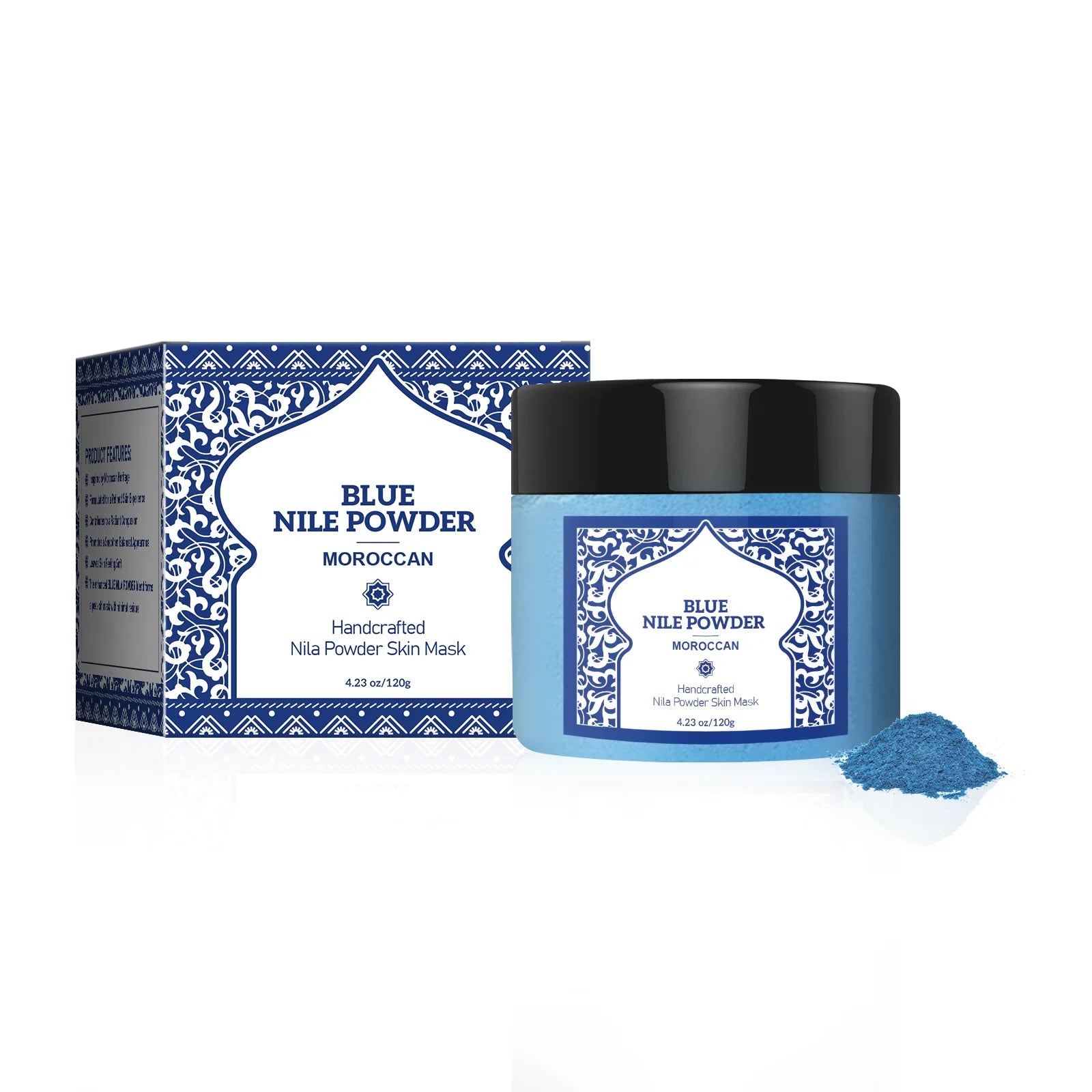 15-Min Mineral Skin Reset Mask 120g - Moroccan Lathering Powder for Face & Body, Deep Cleanse & Perilla Leaf Nourishment.