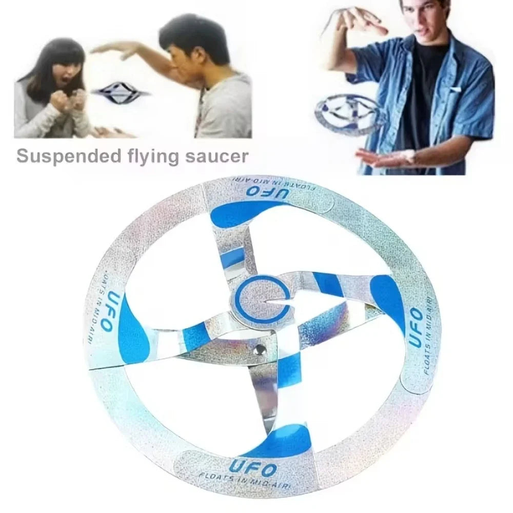 Anti-Gravity Ufo Hover Disc Toy — Floating Party Magic Prop, No Electricity, Interactive Decor