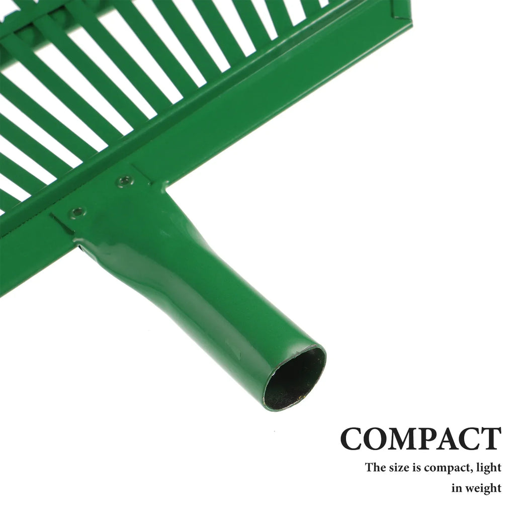 Heavy Duty Carbon Steel Garden Rake For Leaves And Debris