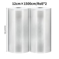 Kitchen Food Vacuum Sealer Bag Sous Vide Storage Bags For Vacuum Packaging 12/15/20/25/30cm*1500cm/Rolls