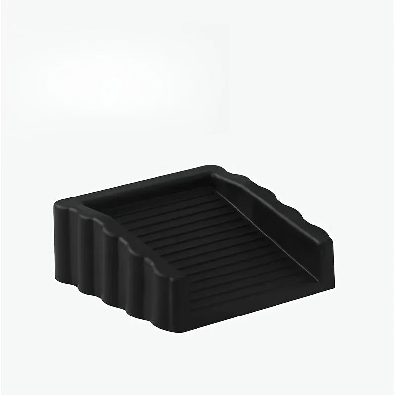 TPR Door Stop Wedge Safety Stopper Reusable Shock Absorbent Home Office Anti-Folder Hand Door Bottom Stopper Anti-collision Stop
