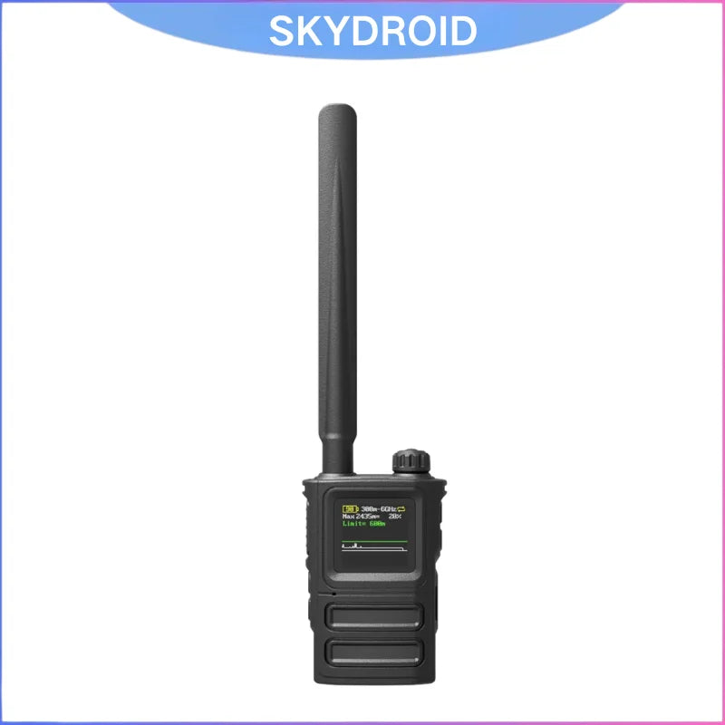 Skydroid S10 Handheld Drone Alarmer, 300MHz-6GHz 1km Detection 3000mAh 183g for Anti-Drone Security