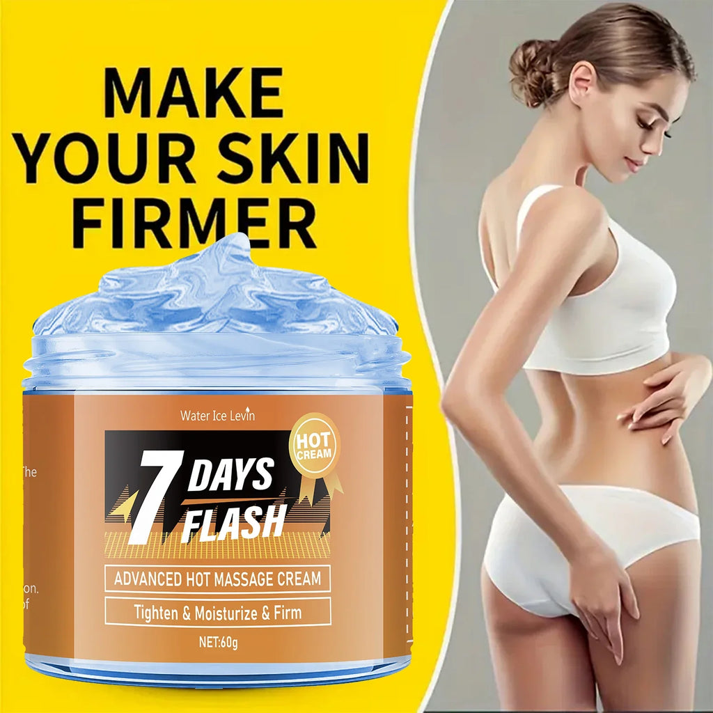 60g Moisturizing Massage Cream-Tightening Lifting with Curcumin and Plant Extracts for Big Belly and Loose Skin Care,Arm&Legs Cream