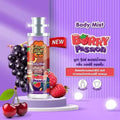 Chupa Chups Body Mist 100ml Refreshing Fruity Fragrance Long-lasting Sweet Scent Melon Apple Grape Berry Flavors Women Perfume