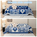 Boho Style Chenille Sofa Towel with Tassels, Double-side, for Living Room Camping Picnic Large Blanket Leisure Relax Beach Towel