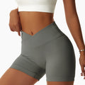 Summer Seamless High Waist Yoga Shorts Elasticity Sports Leggings Women Breathable Cycling Shorts Buttock Lift Gym Shorts Women