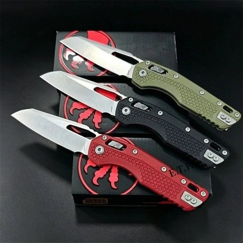 MSI RAM-LOK 210T-10PMBK Folding Pocket Knife Lightweight for Outdoor EDC Camping Fishing Hunting Multifunctional Tools