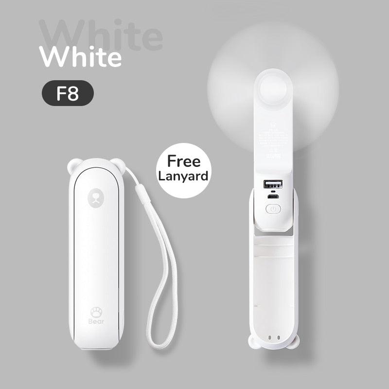 Mini Rechargeable 3in1 Pocket Fan