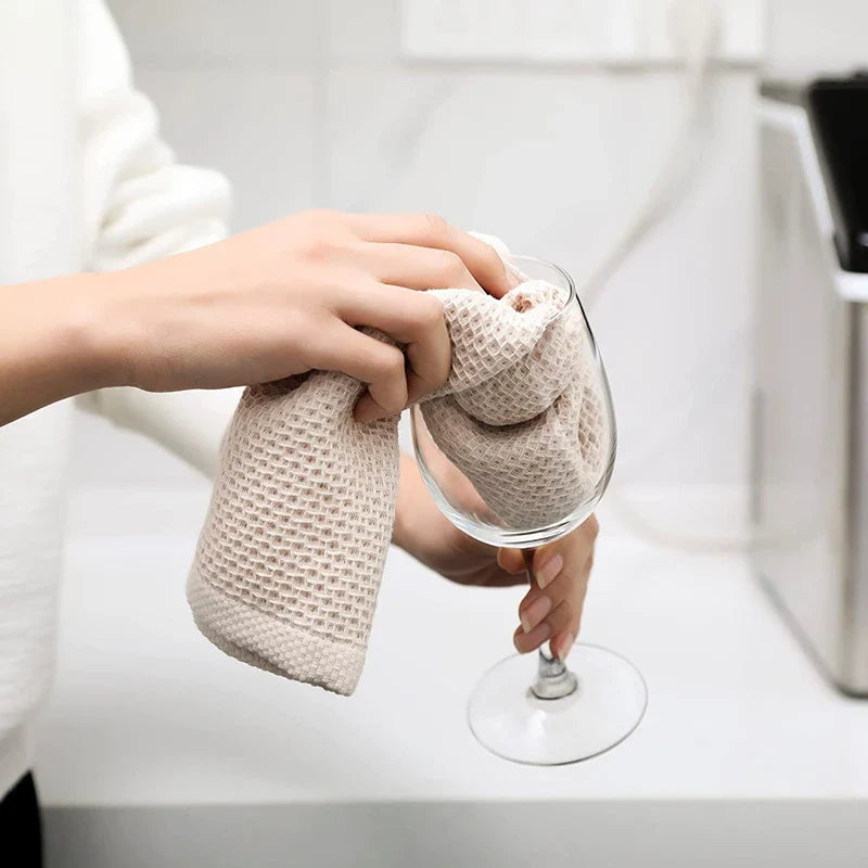 100 Percent Cotton Dishcloth Ultra Soft Absorbent Kitchen Towel