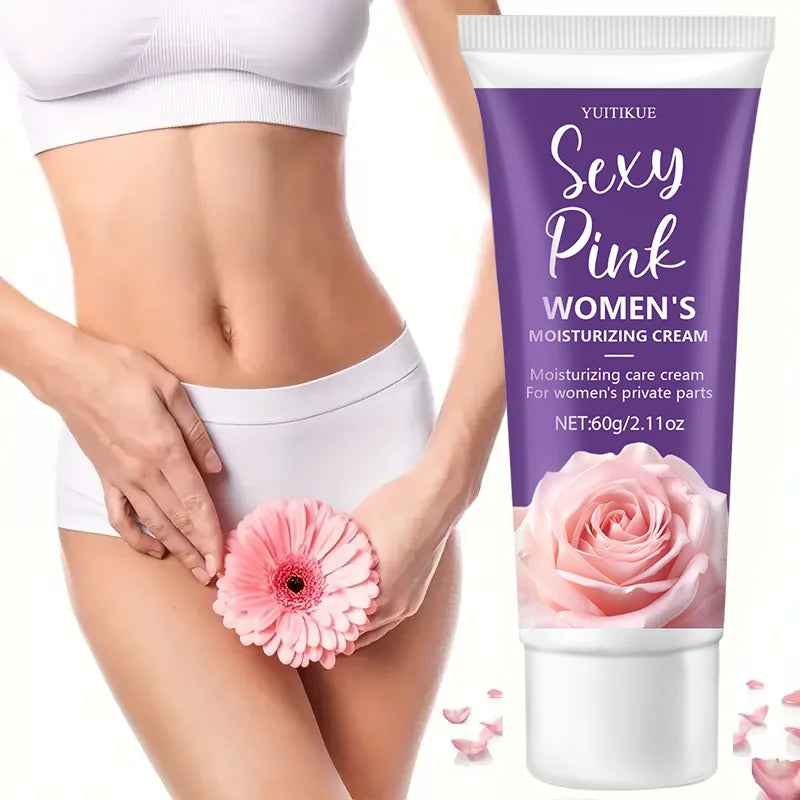 60g Female Intimate Cream - Moisturizing and deodorizing, smooth application, women's happiness and health, high-end beauty, sel