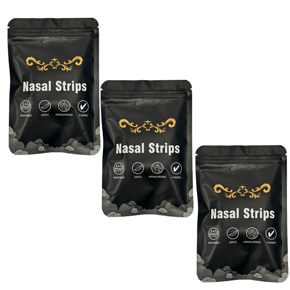 30/90/150pieces, Anti Snoring Nose Patch Set Extra Strength Nasal Strips Better Breathing Non-Invasive Easier Breath Sleep Aid