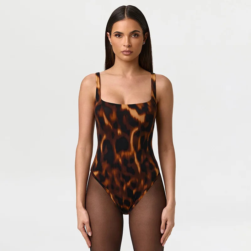 Summer Leopard Tops 2 Piece Pant Set Outfits 2026 Women Clothes Y2K Tracksuit Sexy Elegant Crop T Shirts Two Piece Sets