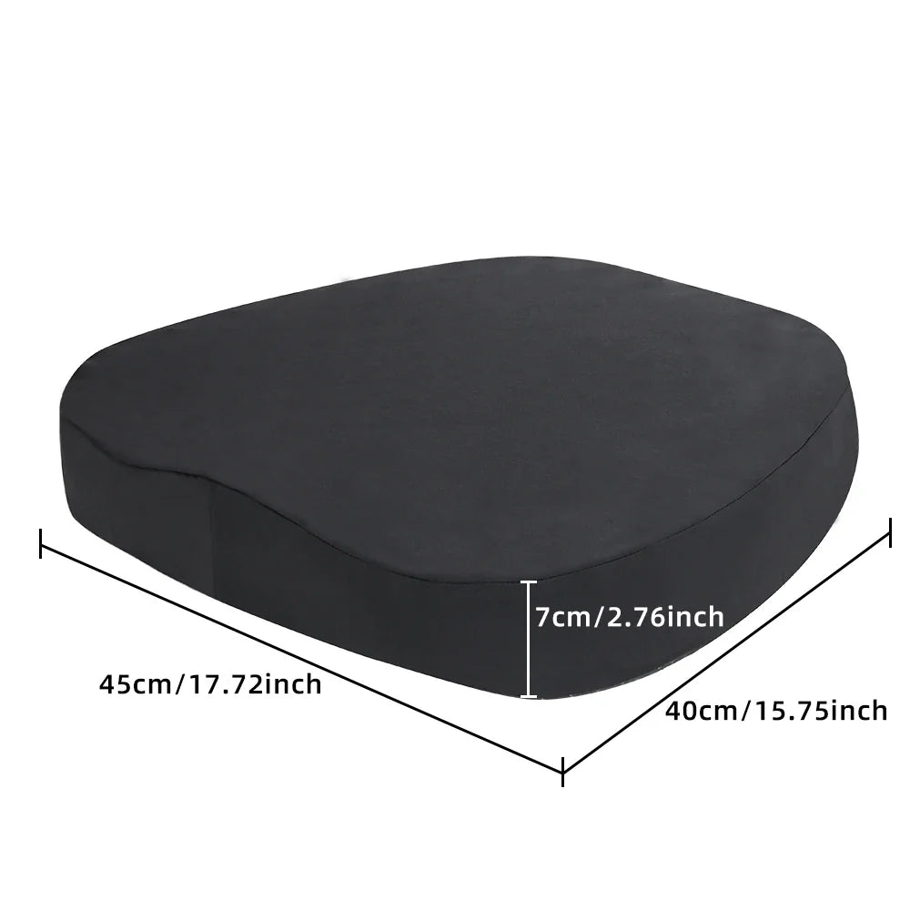 Summer Cool Seat Cushion Breathable Cool-feeling Fabric Butt Pad Car Seat Soft Office Home Stool Butt Cooling Pad