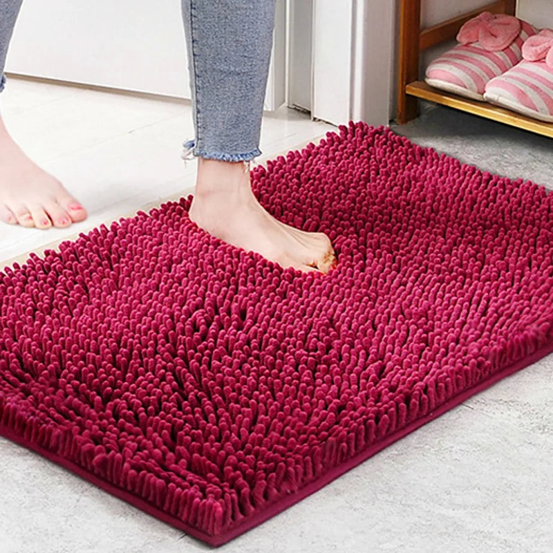 Carpet Rug Bedroom Plush Mat Room Decor Bath Rugs for Rooms Foot Carpets Living Decoration Home Floor Bathroom Kitchen Door Mats