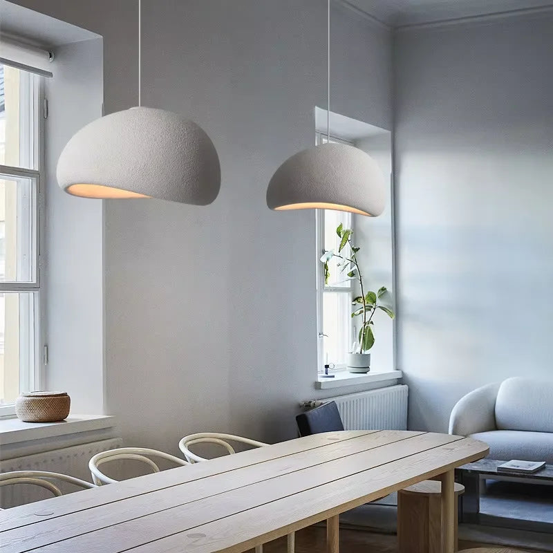 Modern LED Ceiling Chandelier Lights for Living Room Bedroom Dining Room Pendant Lights Nordic Wabi Sabi Home Decor Hanging Lamp