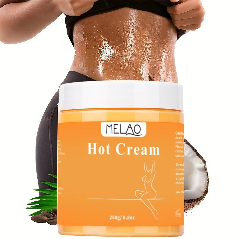 MELAO Hot Cream Massage Gel Natural Cellulite Lotion Multi Use Skin Toning Cream Soothes Aches for Sore Joints and Muscle
