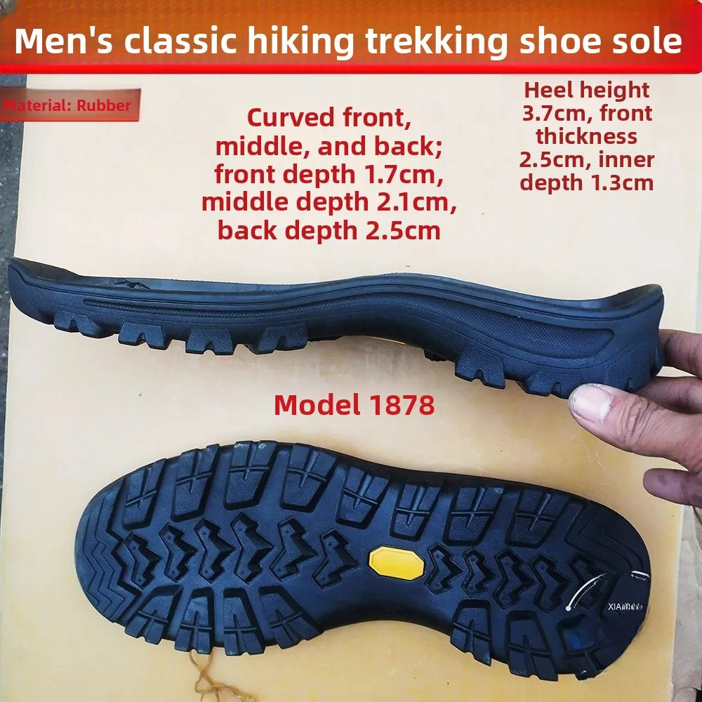 Outdoor Sports Hiking Mountaineering Shoes Rubber Outsole Anti-slip Wear-resistant Low-cut Breathable Men's Shoe Laces