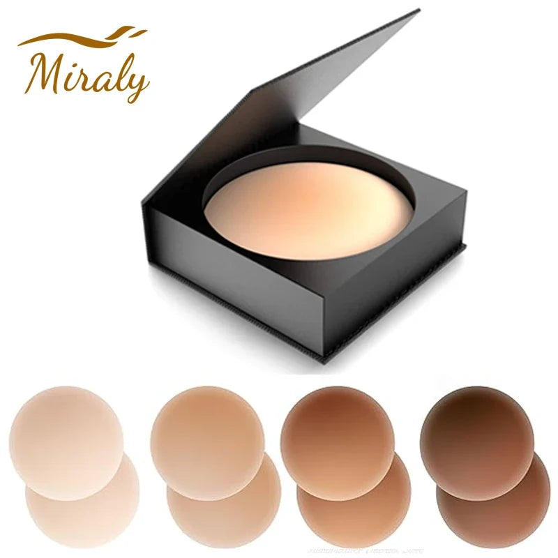 Reusable Women Breast Petals Lift Nipple Cover Invisible Petal Adhesive Strapless Backless Stick on Bra Silicone Breast Stickers