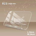 NEW Book Stand for Reading Adjustable Book Holder with 360° Rotating Base Elastic Page Clips Foldable Desktop Riser Stand