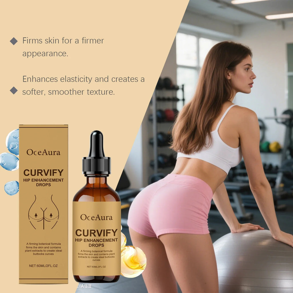 Hip Firming Enlarge Essence Enhance Skin Elasticity Improve Hip Depression Create Perfect Lines Moisturizing Hip Care Serum Oil