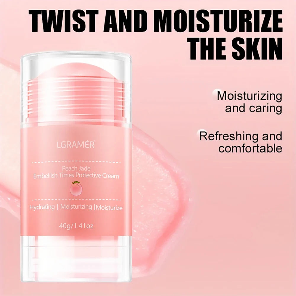 LGRAMER Peach Hand and Foot Cream  Deeply moisturizes and nourishes the skin of the feet, gentle and non-irritating / anti-crack