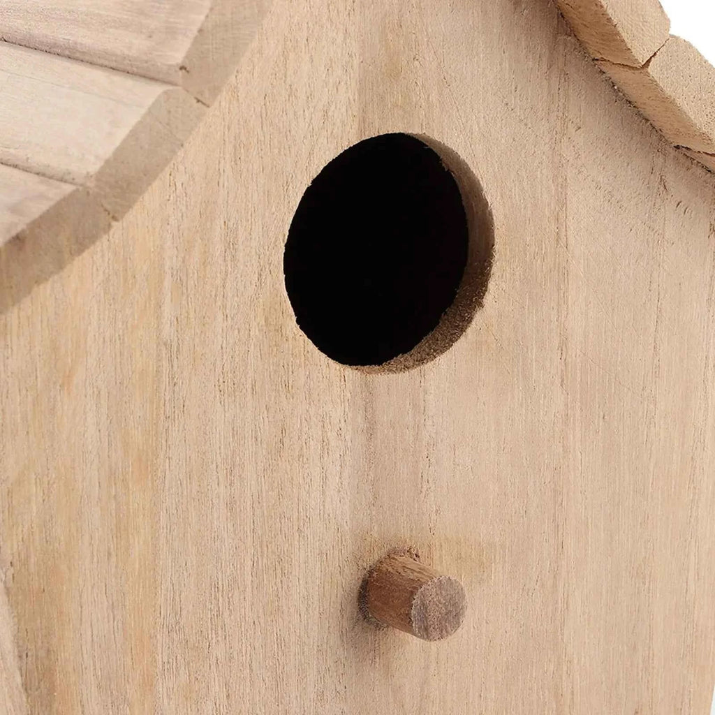 Wood Bird House Breeding Box Hanging Bird House Pet Supplies for Parrots Budgerigar Small Birds Hanging Bird House Bird Supplies