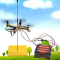 4-Leaf DIY Drone Model Set: Technology Physics Teaching Tool, Children's Science Toy, Helicopter Puzzle Game