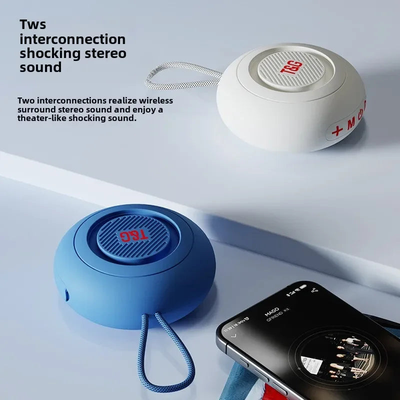 Bluetooth Speaker Bathroom Wireless Subwoofer Outdoor Mini Bluetooth Speaker Parlante Bocina Bluetooth  Caixa De Som TG442