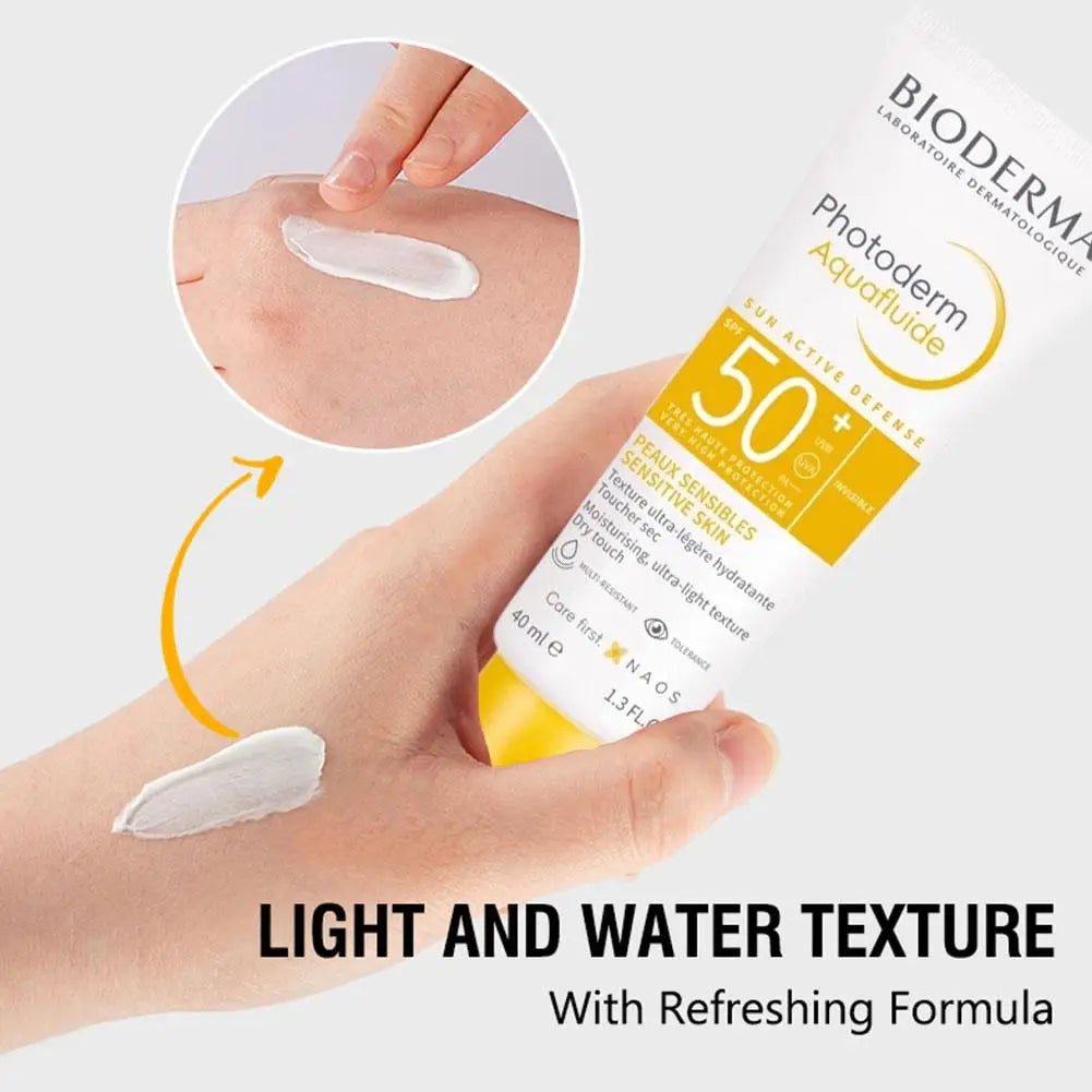 BIODERMA Whitening Sunscreen SPF90+ UV Protection Moisturizing Sunblock For Face Body Thighs Non-Greasy Fast-Absorbing