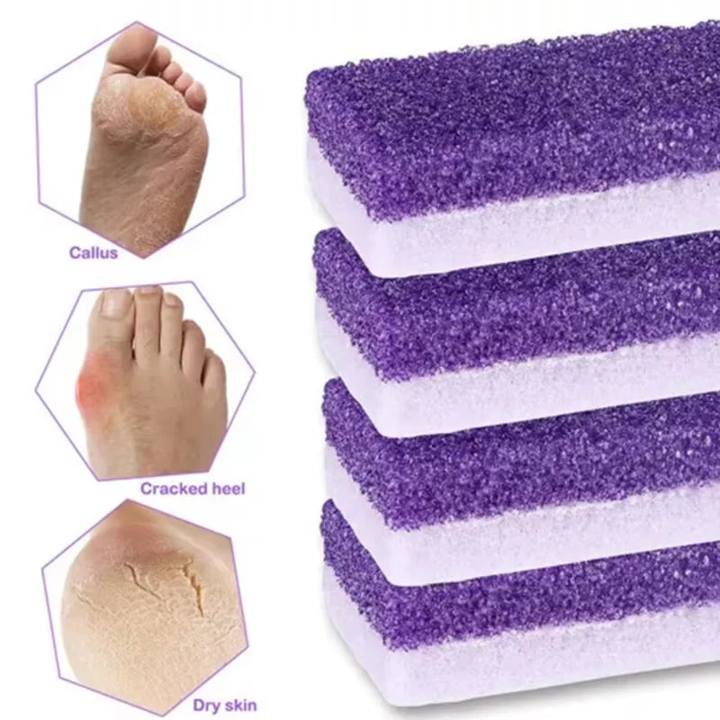 1Pcs/10Pcs Foot Scrubbing Stone Pumice Stone Foot File Callus Dead Skin Remover Foot Heel Scrubber Pedicure Exfoliator Tool