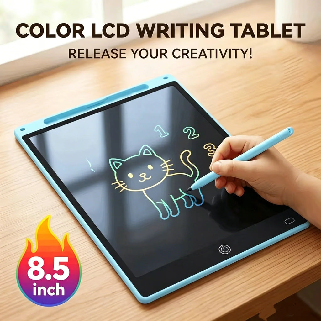 8. 5/12inch LCD Writing & Drawing Tablet with Stylus - Large Display, Reusable Doodle Pad, Educational Toy for Youngsters