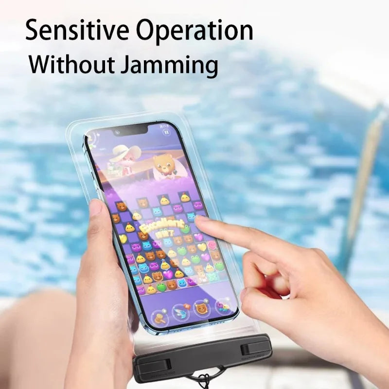 Universal Waterproof Phone Case Pouch With Lanyard For iPhone 11-16 Pro