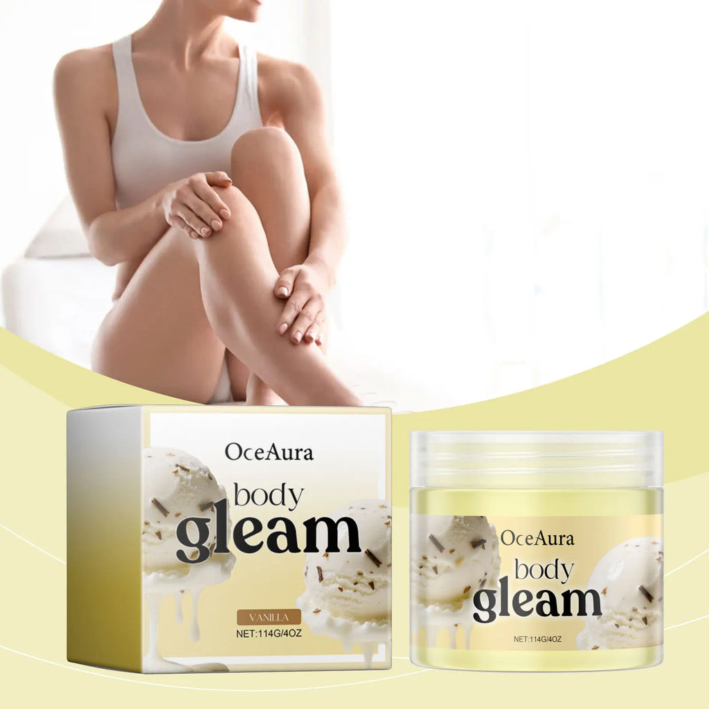 Vanilla Body Butter Moisturizer Smooth Skin Elasticity Increased Improve Dryness Non-Greasy Vanilla Body Cream Nourish Skin Care