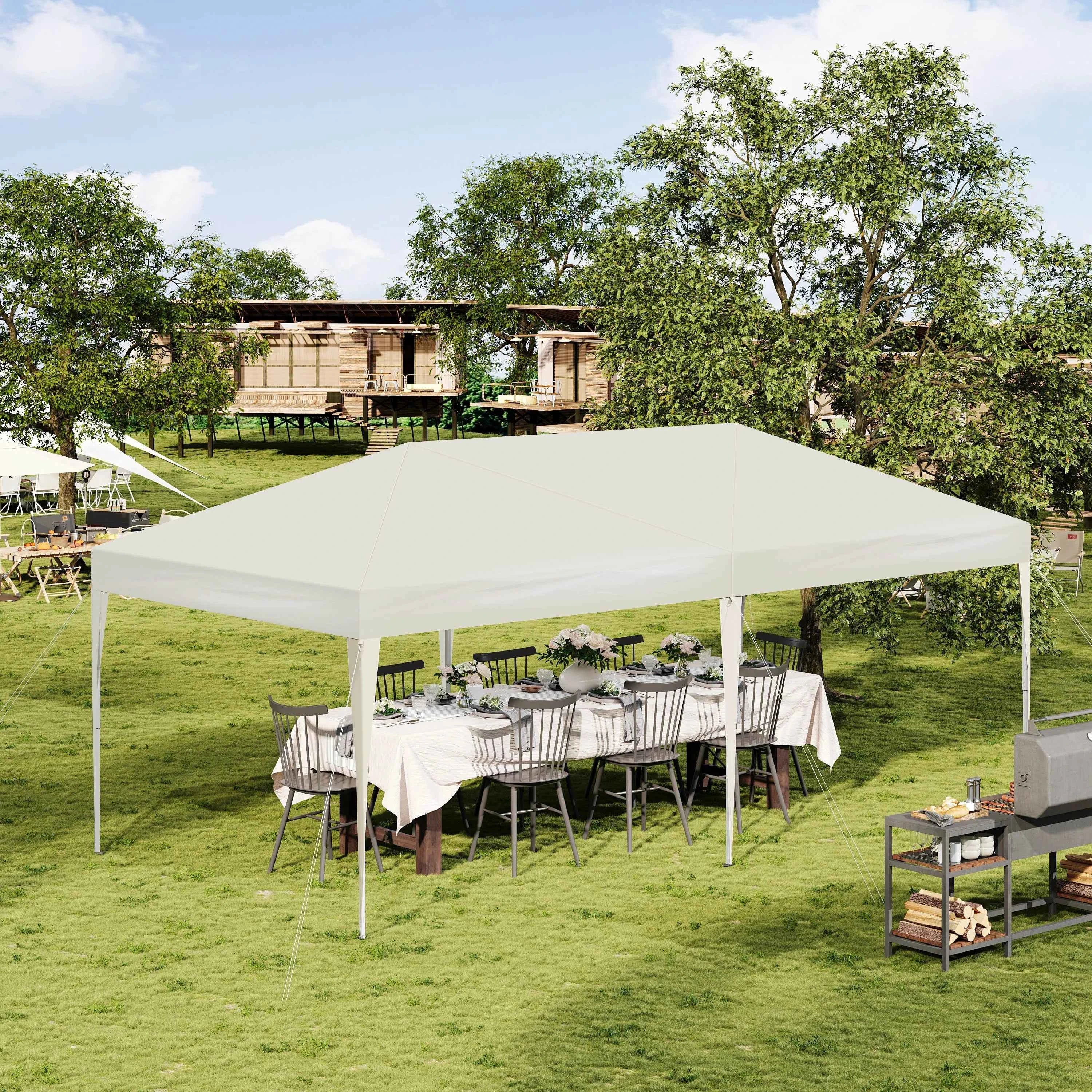 Pop Up Folding Gazebo Garden Gazebo Marquee Pergola Waterproof Windproof UV Protection party tent for Garden Camping Beach BBQ