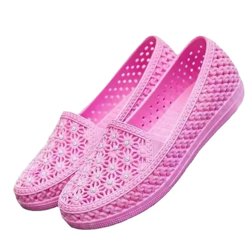Women's Sandals 2025 Summer New Fashion Clip Toe Flat Women's Flip Flops Beach PU Leather Casual Ladies Slippers Zapatos Mujer