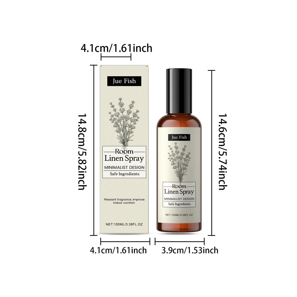 Indoor Lavender Fragrance Spray - Long-Lasting Freshness Improves Indoor Air Quality Household Deodorant And Air Freshener 100ml