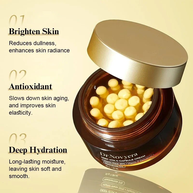 Vitamin C Capsule Moisturizing Cream Transparent Gel Tone-up Cream Niacinamide Gel Hydrating Glossy Filler Cream Korean Skincare