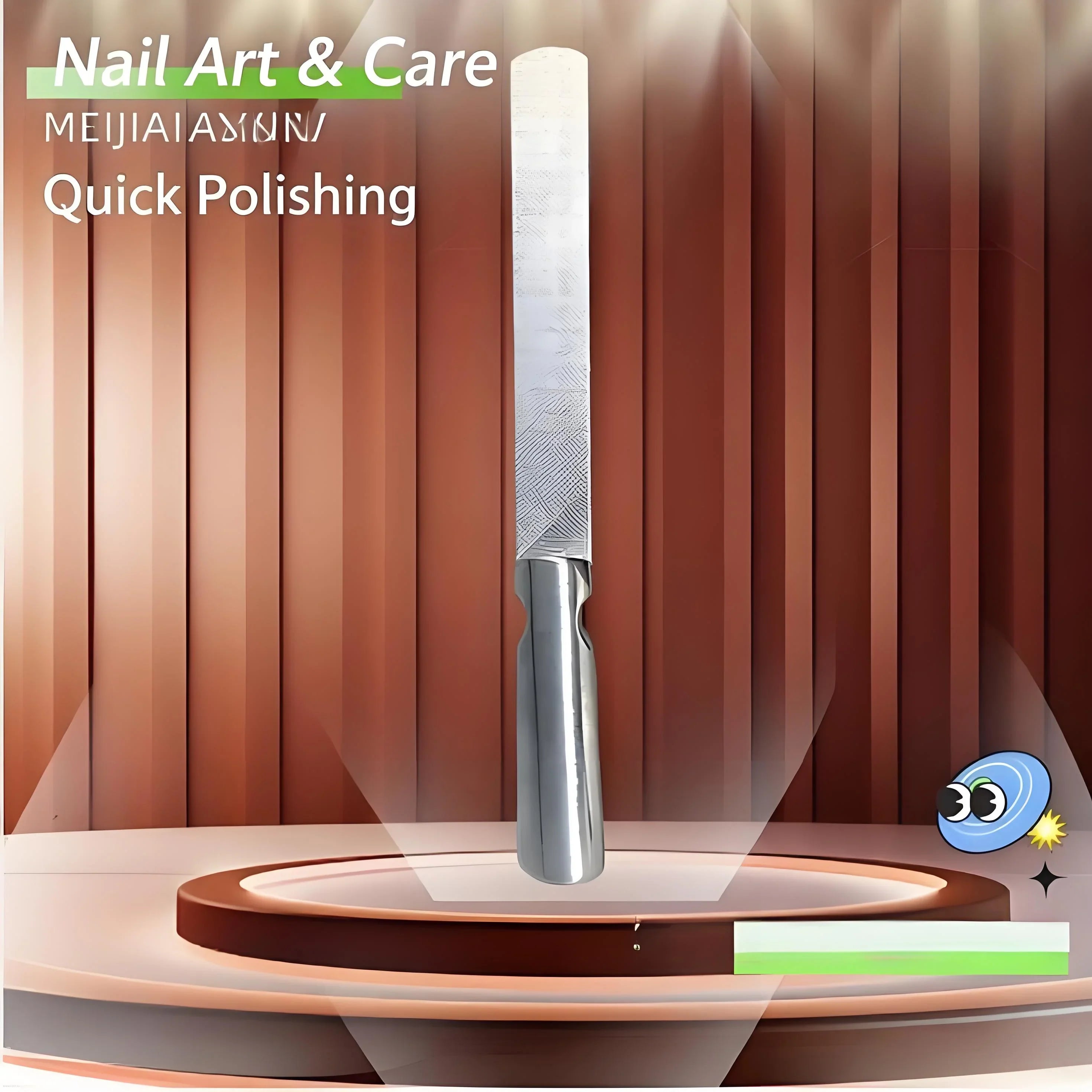 Stainless Steel Nail Files Manicure Pedicure Grooming For Professional Finger Toe Nail Care Tools