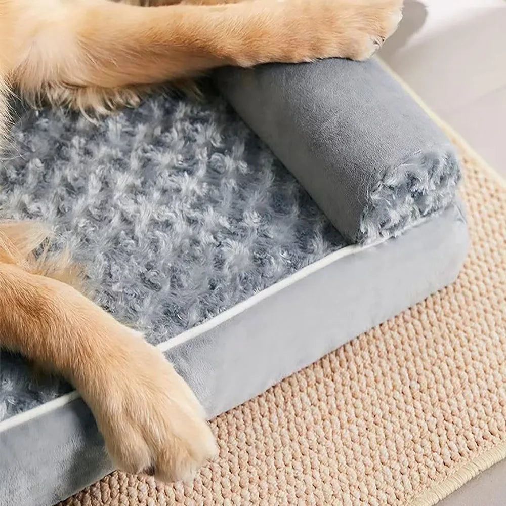 Dog Bed Memory Foam Mat Dog Accessories Waterproof All Season Universal Machine Washable Bed for Dog Luxury Bed Medium Size Dog