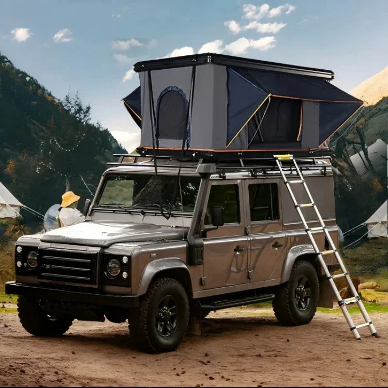 Camping Tent Summer Four-Season Eco-Friendly Waterproof Quick Automatic Opening Off-road Hardtop Roof Top Tent