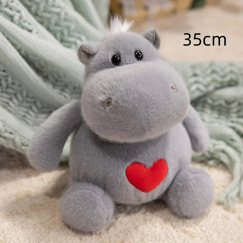 Lovely Hippo & Ant Plush Dolls