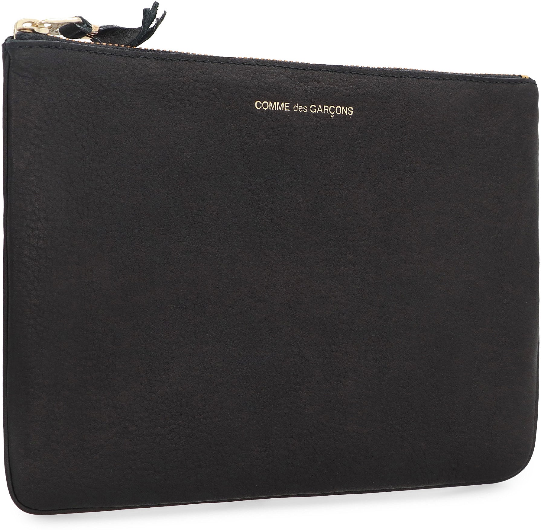 COMME DES GARÇONS WALLET Textured Leather Mini Pouch Handbag