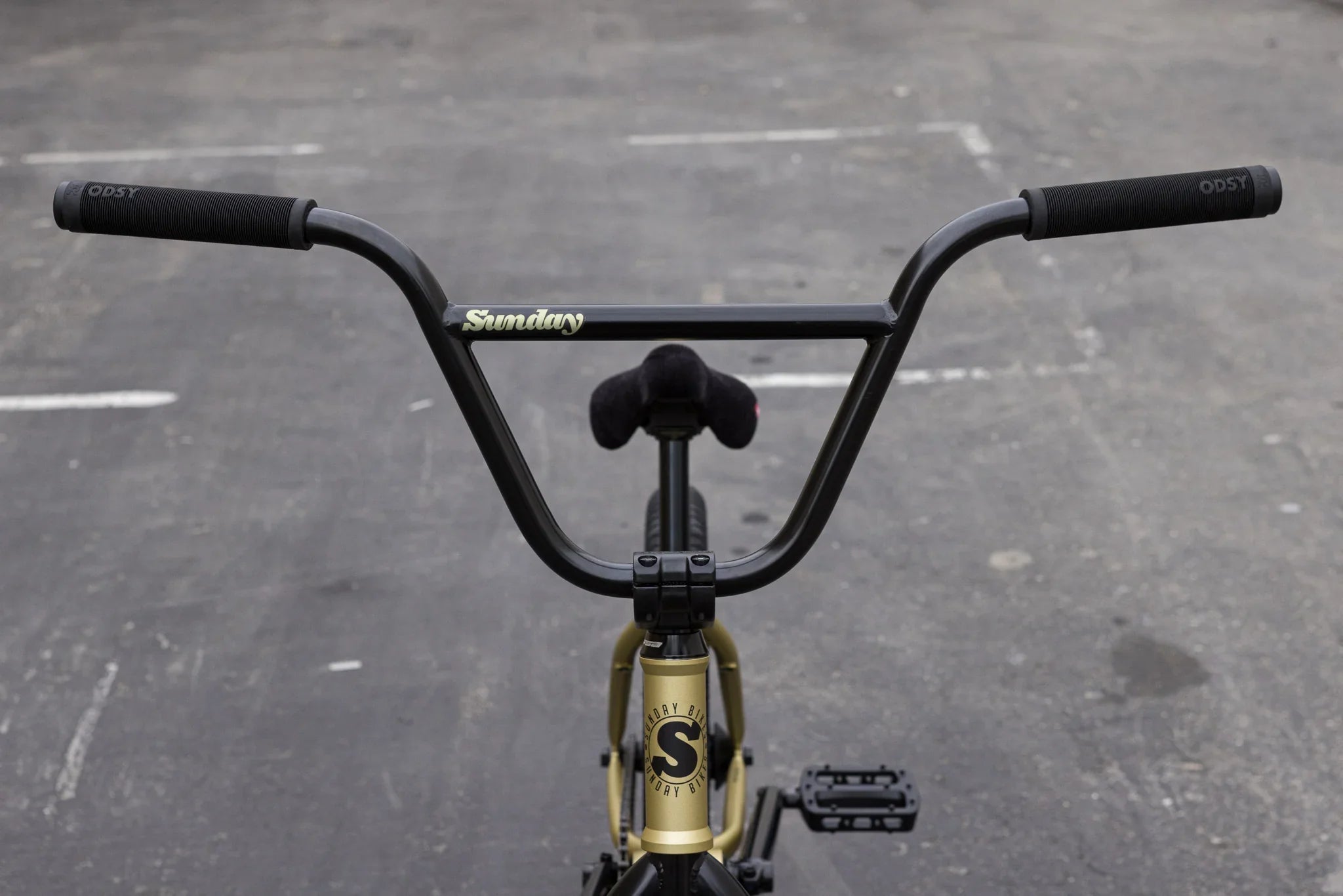 Sunday 2025 Forecaster (FC) Broc Raiford Signature 21″ Complete BMX Bike - Matte Metallic Gold (LHD)