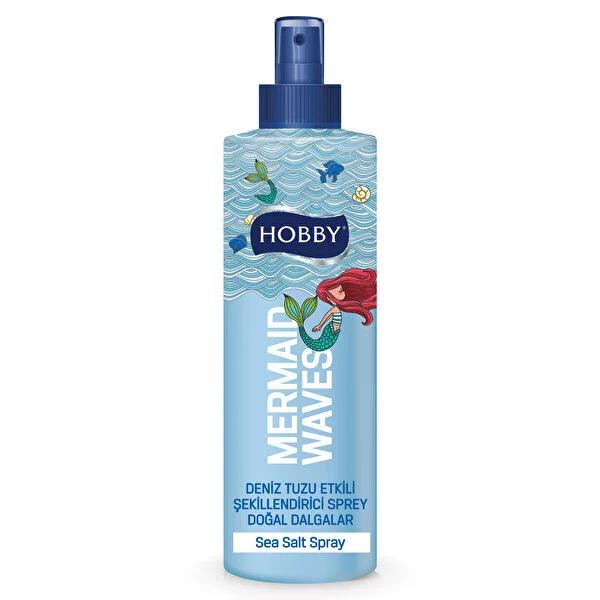 Hobby Sea Salt Spray 250ml - Beach Waves, Natural Texture, Volumizing Hair Spray - Texturizing Hair Product for Effortless Style