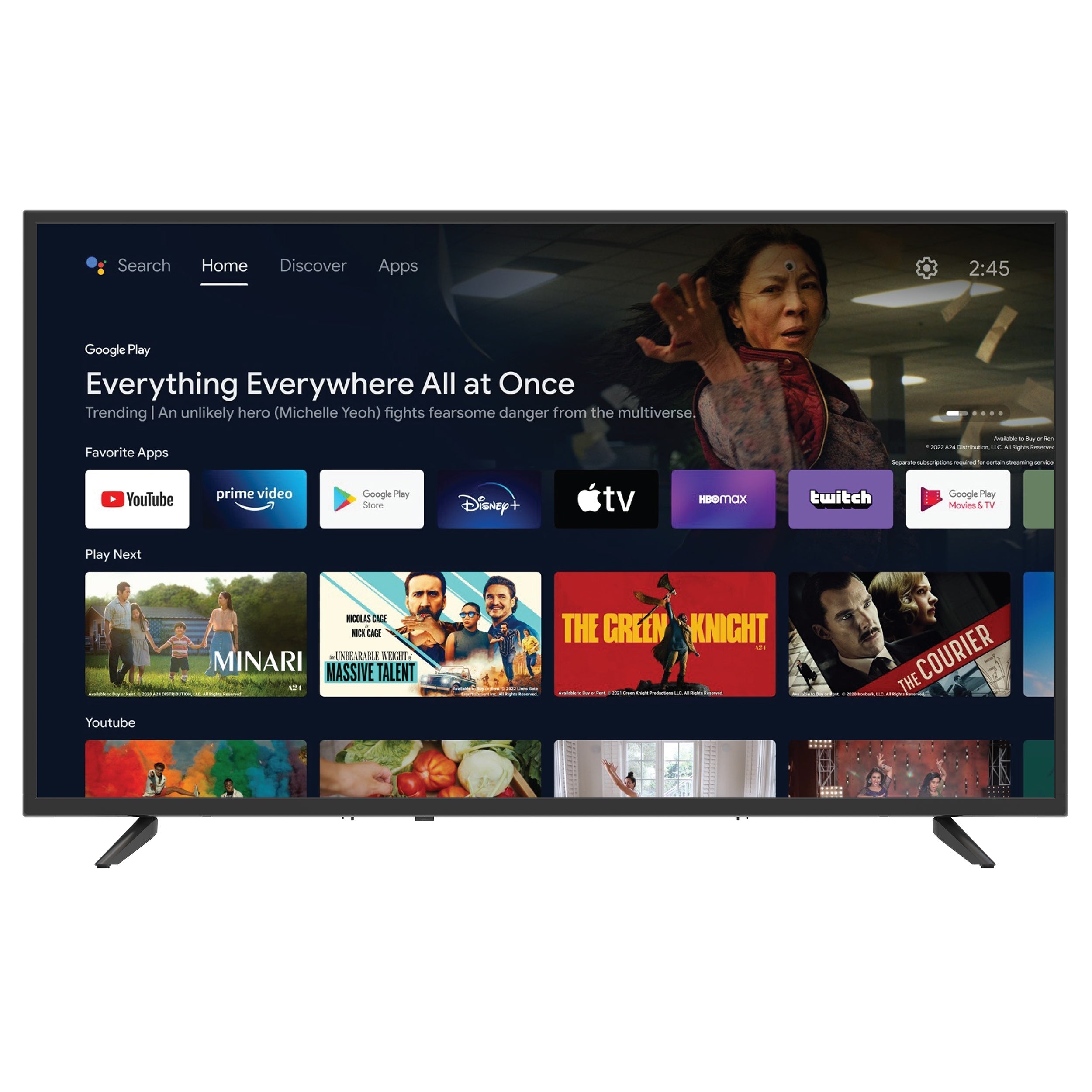 SuperSonic 43 Inch LED Smart HDTV