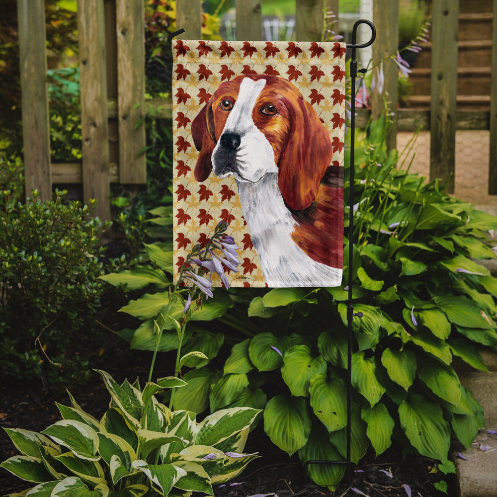Beagle Fall Leaves Portrait Garden Flag Mailbox Decorative Yard Banner Outside Patio Artwork for Flower Beds, Garden Size, Multicolor
